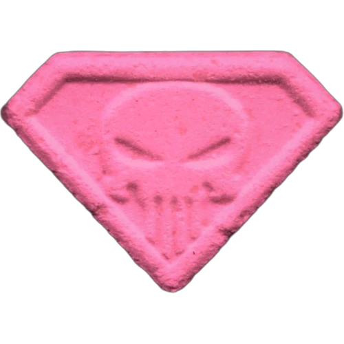 Punisher pill — MDMA (82mg) — Barcelona, Spain