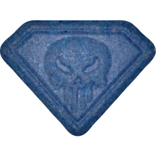 Punisher pill — Amphetamine (6mg); Caffeine (43mg) — Vienna, Austria