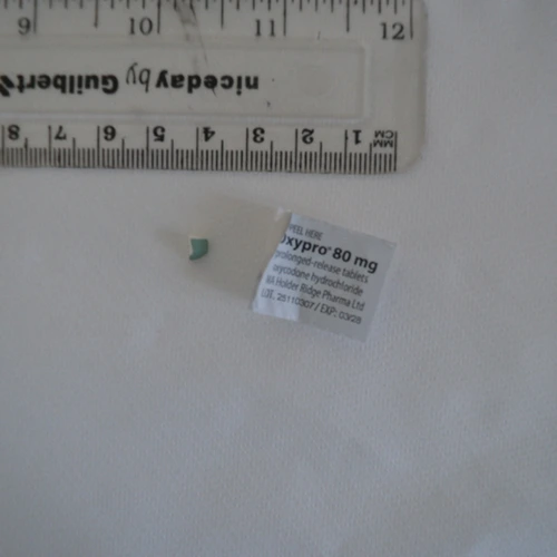 Oxycodone pill — Oxycodone — Welwyn Hatfield (AL10), England