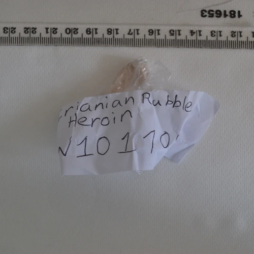 Iranian Rubble Heroin pill — Heroin; Noscapine; Papaverine; 6-MAM; Paracetamol; Thebacon — Argyll and Bute (PA20), United Kingdom