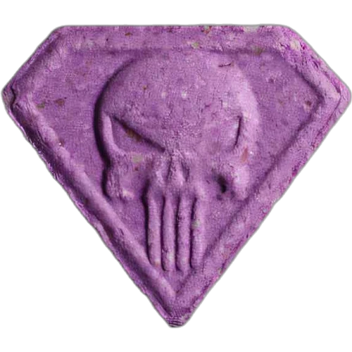 Pillola Punisher — MDMA (124mg) — Marseille, Francia