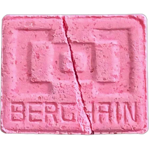 Berghain tabletta — MDMA (67mg); 4-CMC (6mg) — Berlin, Németország
