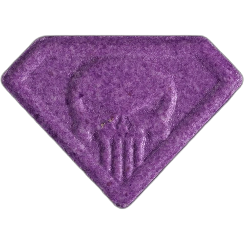 Comprimé Punisher — MDMA (211mg); M-α-HMCA — Bern, Suisse