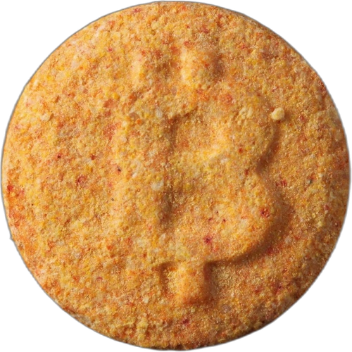 Bitcoin pill — MDMA (155mg); Amphetamine (30mg); Caffeine (16mg) — Zürich, Switzerland