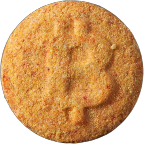 Bitcoin pill — MDMA (155mg); Amphetamine (30mg); Caffeine (16mg) — Zürich, Switzerland