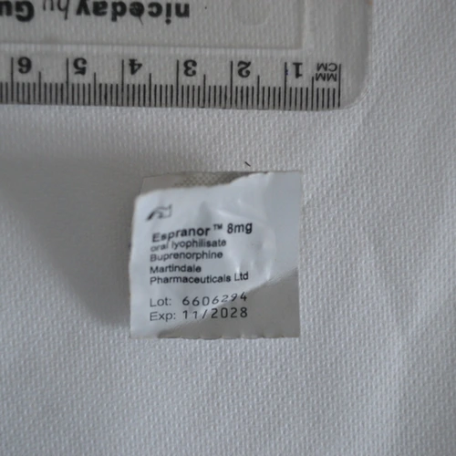 Espranor tabletta — Buprenorphine — Cardiff (CF10), Wales