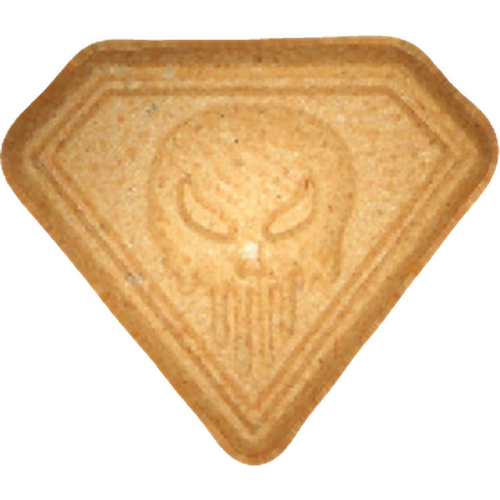 Punisher pill — MDMA (164mg) — Vienna, Austria