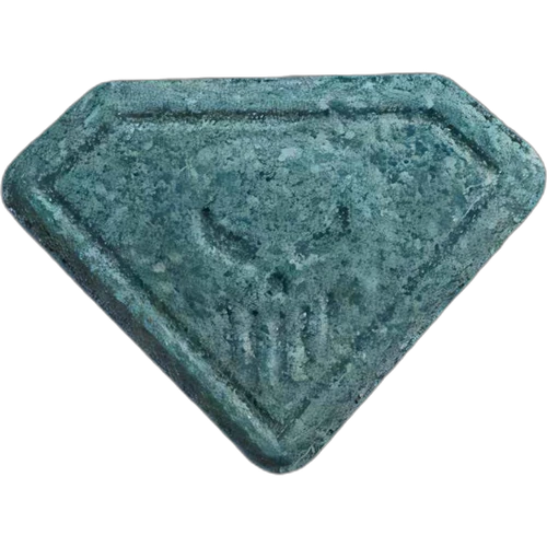Punisher pill — MDMA (24mg); Caffeine (171mg) — Berlin, Germany