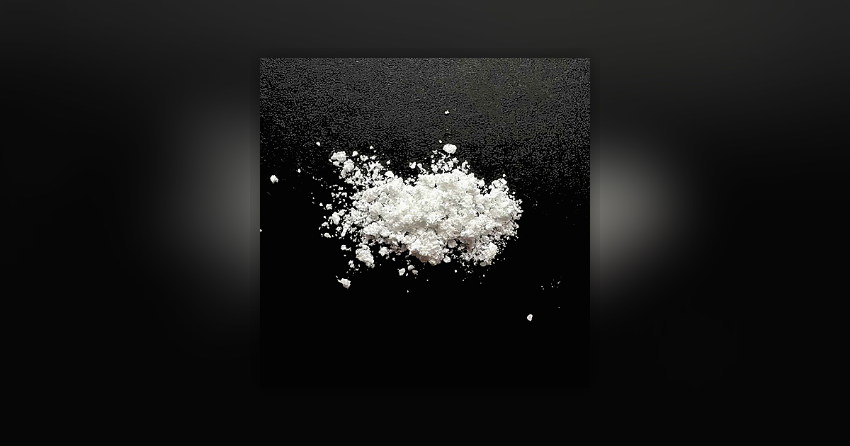 Cocaine (70%); Tetramisole (10%); Norcocaine (1%)