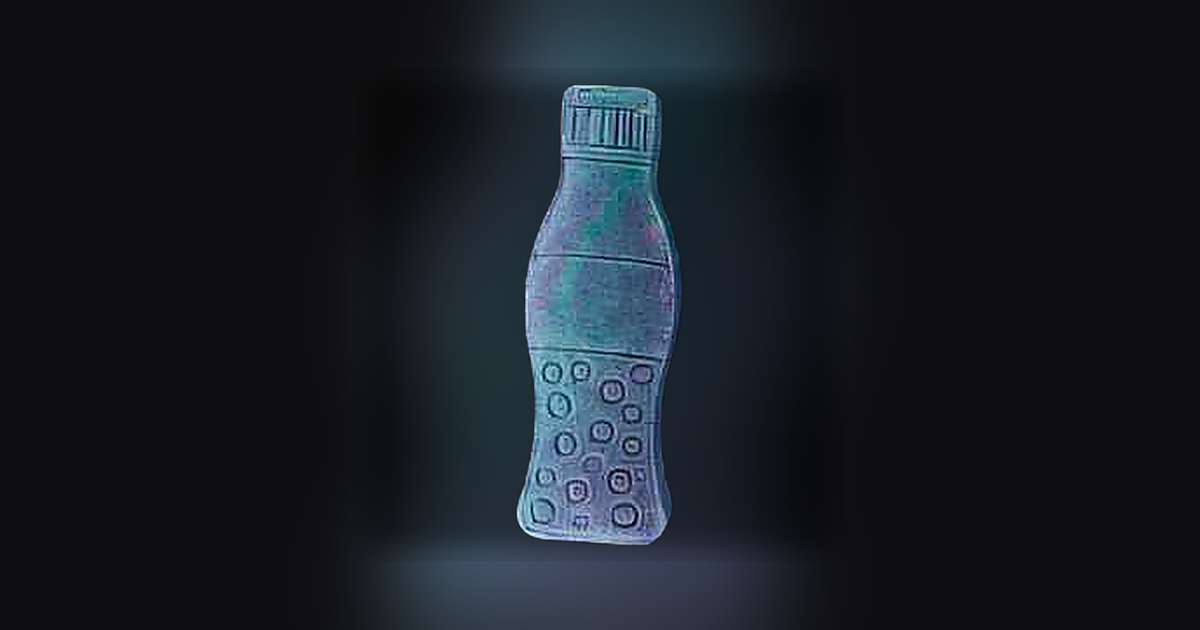 Flasche Sprudel