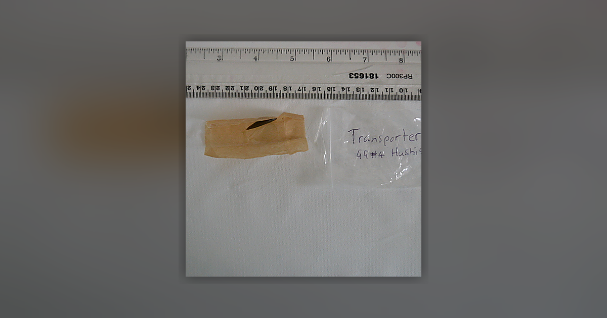 Transporter Gg#4 Hashish