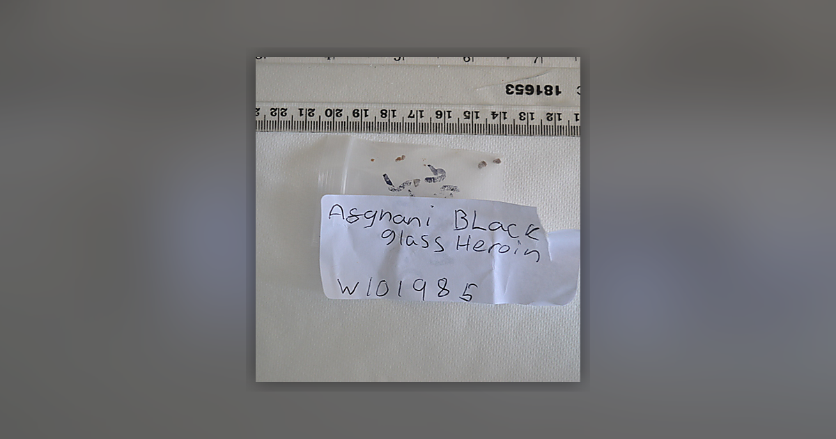 Afghani Black Glass Heroin