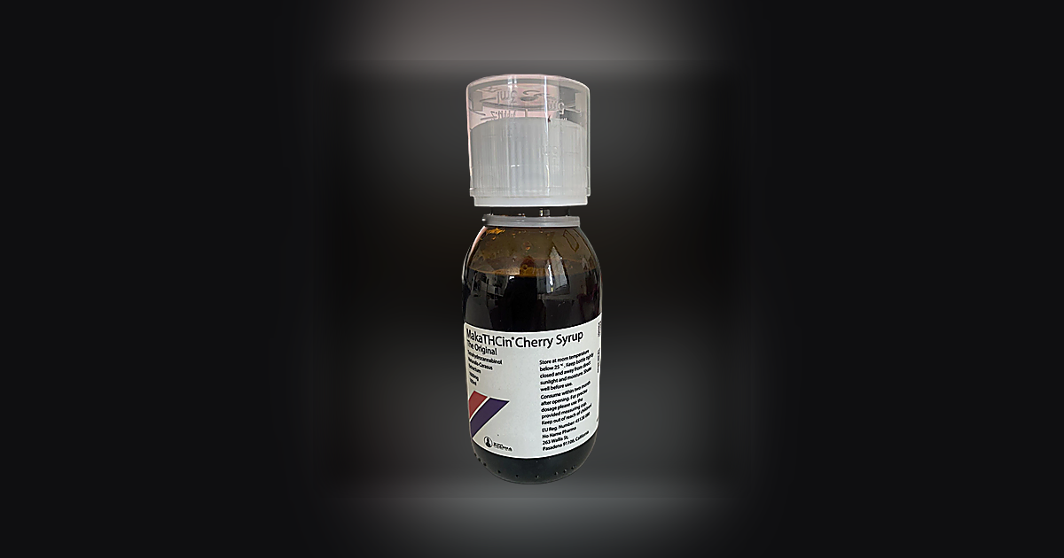 Cannabis Sirup Mit Delta 8 THC