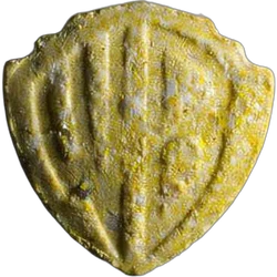 Yellow Warner Bros ecstasy pill (XTC) — MDMA 160mg — Basel, Switzerland