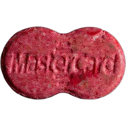 Red Mastercard ecstasy pill (XTC) — MDMA 191mg — Bern, Switzerland