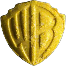 Yellow Warner Bros ecstasy pill (XTC) — MDMA 202mg — Bern, Switzerland