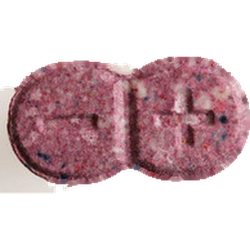 Purple Clover pill — MDMA 217mg — Zürich, Switzerland