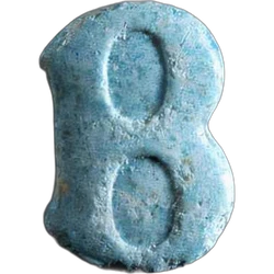 Blue Bentley ecstasy pill (XTC) — MDMA 174mg — Zürich, Switzerland