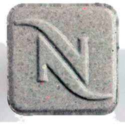 Grey Nespresso ecstasy pill (XTC) — MDMA 176mg — Zürich, Switzerland