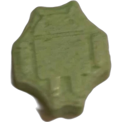 Green Angel ecstasy pill (XTC) — MDMA 189mg — Barcelona, Spain