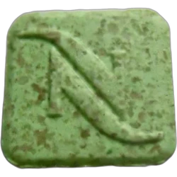 Green Nespresso ecstasy pill (XTC) — MDMA 194mg — Baleares, Spain