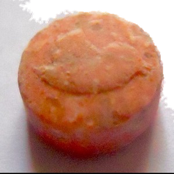 Pink Twitter ecstasy pill (XTC) — MDMA 99mg — Baleares, Spain