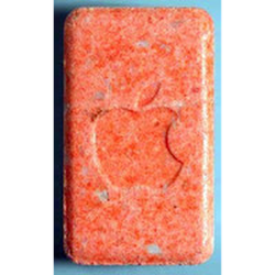 Orange Coca-Cola ecstasy pill (XTC) — MDMA 122mg — Bern, Switzerland