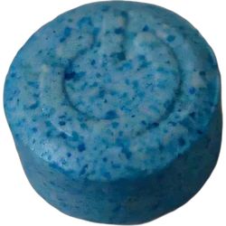 Blue Q-dance ecstasy pill (XTC) — MDMA 65mg — Baleares, Spain