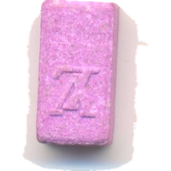 Pink Louis Vuitton ecstasy pill (XTC) — MDMA 135mg — Barcelona, Spain