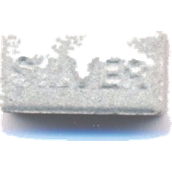 Grey Silver ecstasy pill (XTC) — MDMA 217mg — Barcelona, Spain