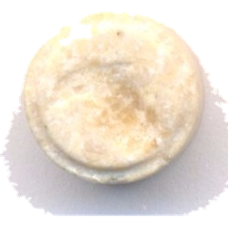 Orange Delfin ecstasy pill (XTC) — MDMA 106mg; Synthesis impurity — Barcelona, Spain