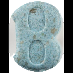 Blue Bentley ecstasy pill (XTC) — MDMA 165mg — Zürich, Switzerland