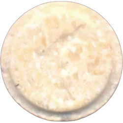 White Delfin ecstasy pill (XTC) — MDMA 65mg; Synthesis impurity — Barcelona, Spain