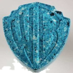 Blue Warner Bros ecstasy pill (XTC) — MDMA 168mg — Zürich, Switzerland