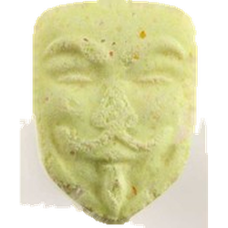 Yellow Anonymous ecstasy pill (XTC) — MDMA 130mg — Zürich, Switzerland