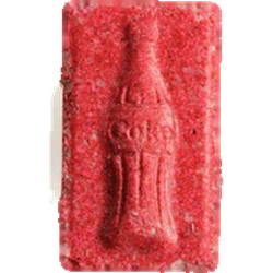 Red Coca-Cola ecstasy pill (XTC) — MDMA 223mg — Zürich, Switzerland