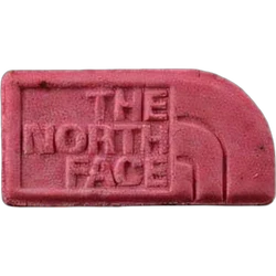 Pink The_northface ecstasy pill (XTC) — MDMA 183mg — Zürich, Switzerland