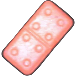 Pink Dominostein ecstasy pill (XTC) — MDMA 153mg — Vienna, Austria