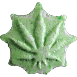 Green Hemp_leaf ecstasy pill (XTC) — MDMA 140mg — Bern, Switzerland