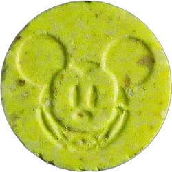 Yellow Mickey Mouse pill — 2C-B 8mg; Caffeine 1mg; 2C-H 1mg; Amphetamine 0.2mg — Zürich, Switzerland