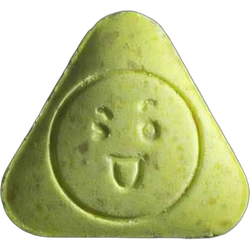 Green Smiley pill — MDMA 155mg — Zürich, Switzerland