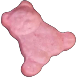 Pink Oso ecstasy pill (XTC) — MDMA — Castellón, Spain