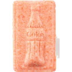 Orange Coca-Cola ecstasy pill (XTC) — MDMA 145mg — Zürich, Switzerland