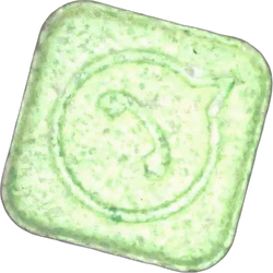 Green Whatsapp ecstasy pill (XTC) — MDMA 236mg — Vienna, Austria