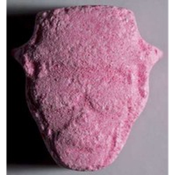 Pink Heisenberg ecstasy pill (XTC) — MDMA 130mg — Bern, Switzerland