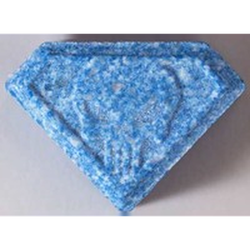 Blue Punisher ecstasy pill (XTC) — MDMA 290mg — Basel, Switzerland