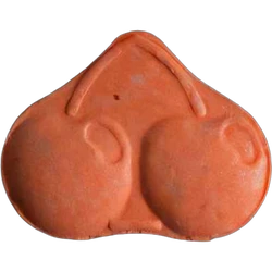 Brown Cherry ecstasy pill (XTC) — MDMA 142mg; Synthesis impurity — Bern, Switzerland