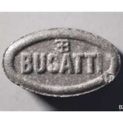 Grey Bugatti ecstasy pill (XTC) — MDMA 258mg — Basel, Switzerland