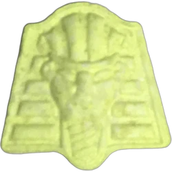 Yellow Pharaoh ecstasy pill (XTC) — MDMA 197mg — Barcelona, Spain