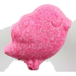 Pink Bird ecstasy pill (XTC) — MDMA 185mg — Zürich, Switzerland